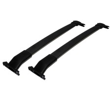 [US Warehouse] 2 PCS Car Roof Rack Cross Luggage Box Travel Luggage Holder for 2011-2015 Ford Explorer